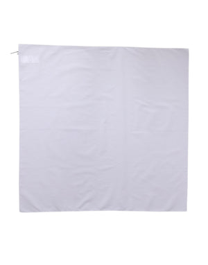 White Cotton Wrap Square Shawl Stole 71cm x 70cm  Scarf