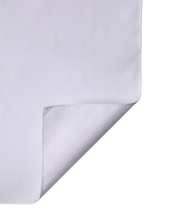 White Cotton Wrap Square Shawl Stole 71cm x 70cm  Scarf