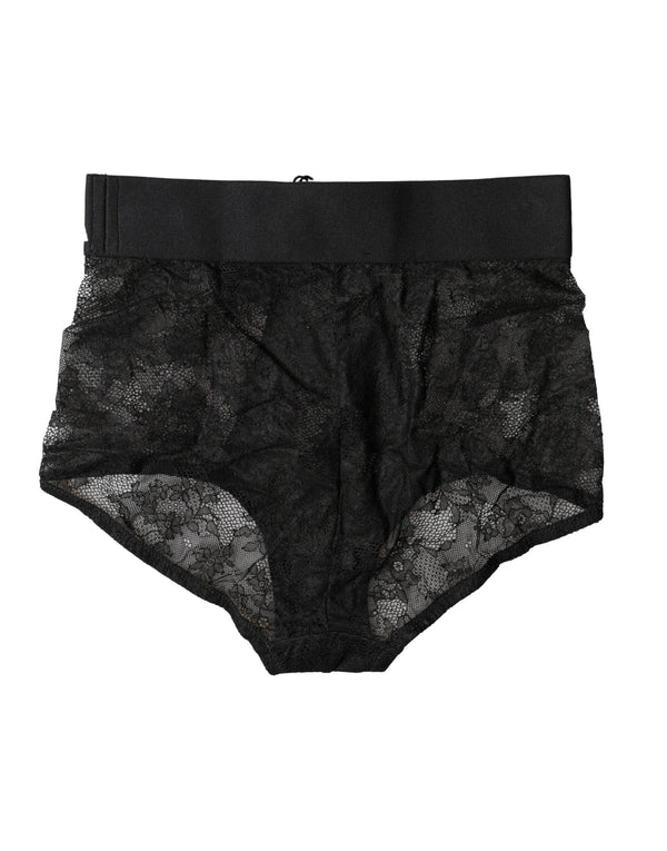 Black Logo Girdle High Waist Panty Underwear