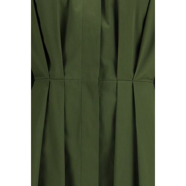 Bicolor Cotton Casual Dress