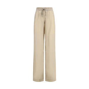 Beige Copper Casual Pants