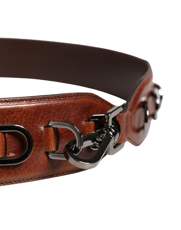 Brown Horse Velvet Leather Bag Accessory Shoulder Strap