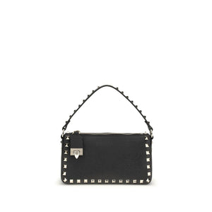 Black Calf Leather Bos Taurus Shoulder Bag