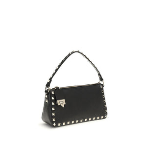 Black Calf Leather Bos Taurus Shoulder Bag