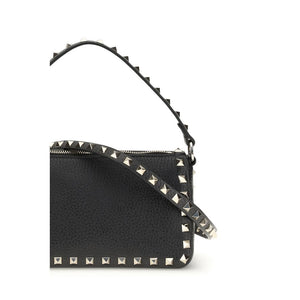 Black Calf Leather Bos Taurus Shoulder Bag