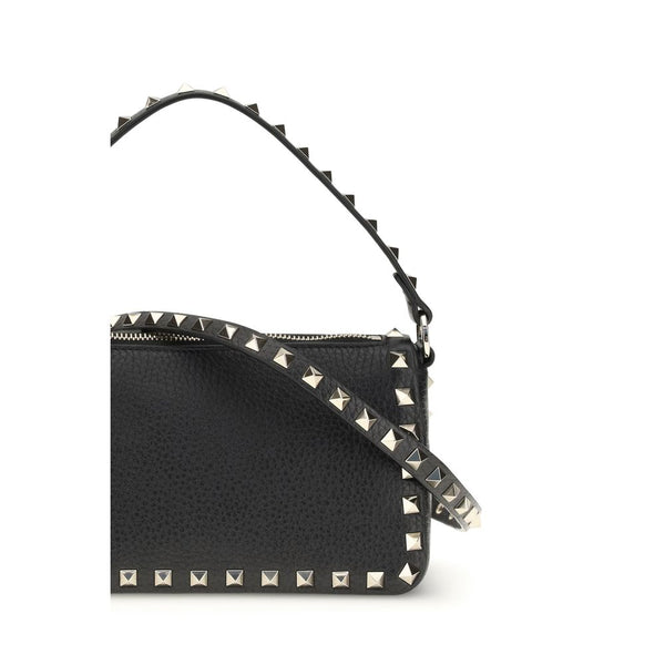 Black Calf Leather Bos Taurus Shoulder Bag