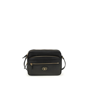 Black Calf Leather Bos Taurus Shoulder Bag