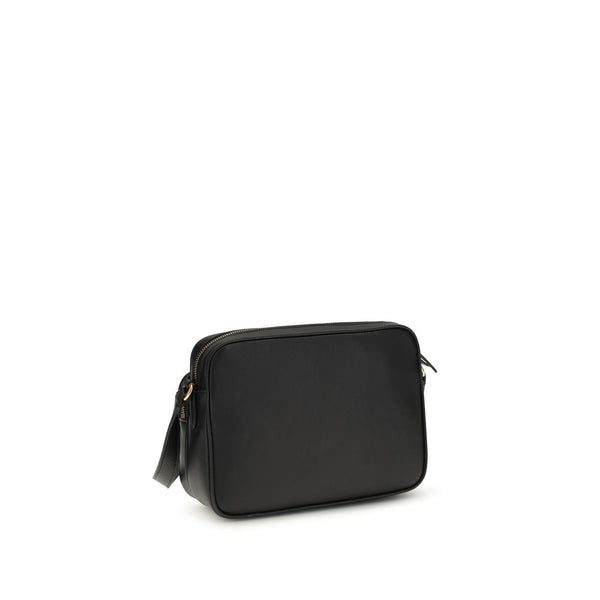 Black Calf Leather Bos Taurus Shoulder Bag