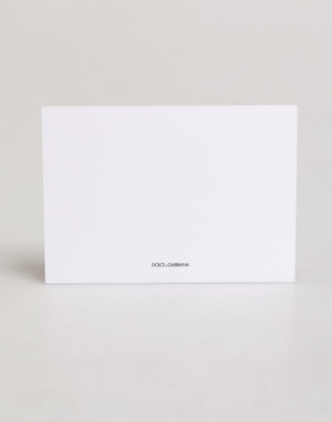 Multicolor Carretto Siciliano Envelope Post Card Holder