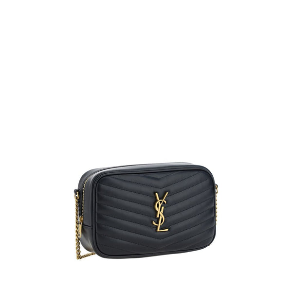 Black Calf Leather Bos Taurus Shoulder Bag