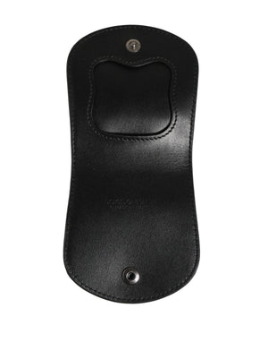 Black Exotic Skin Condom Case Holder Pocket Wallet