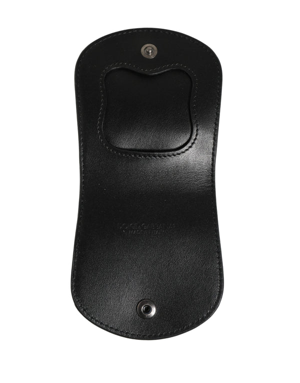 Black Exotic Skin Condom Case Holder Pocket Wallet