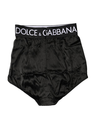Black Logo Girdle High Waist Panty  Underwear