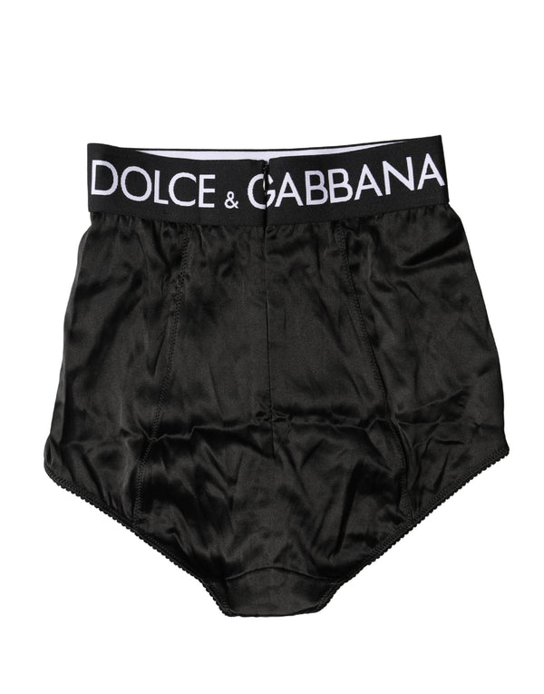 Black Logo Girdle High Waist Panty  Underwear