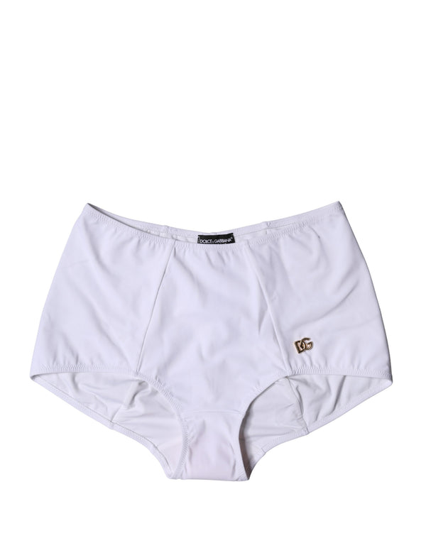 White Logo Girdle High Waist Panty Underwear