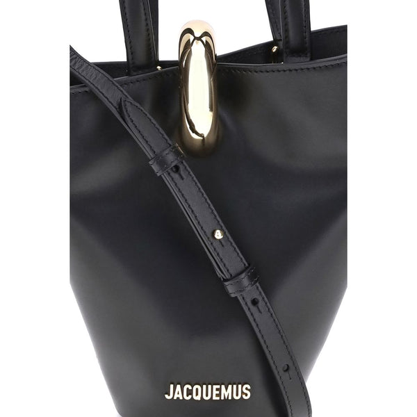 Black Calf Leather Bos Taurus Shoulder Bag