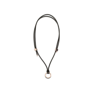 Brown Calf Leather Bos Taurus Keychain