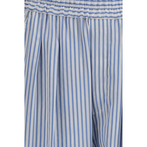 Multicolor Silk Casual Pants