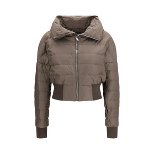 Brown Polyester Coat