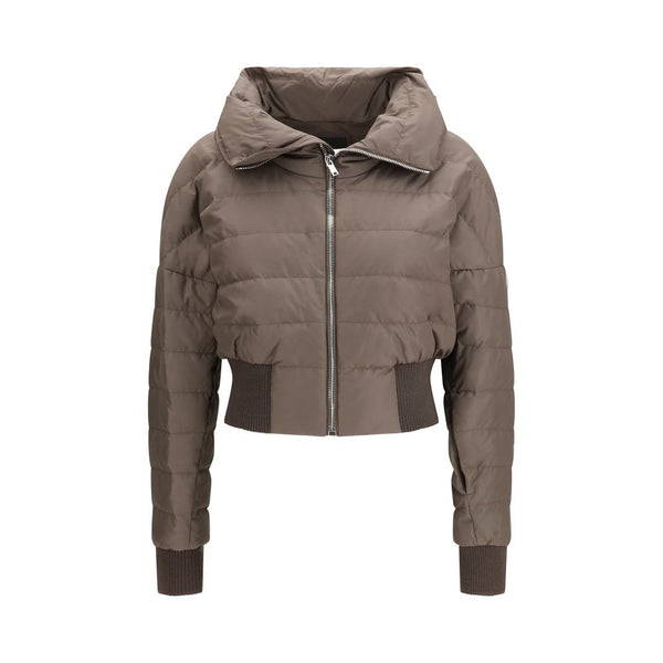 Brown Polyester Coat
