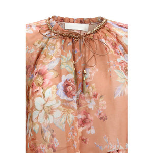 Multicolor Cotton Blouse