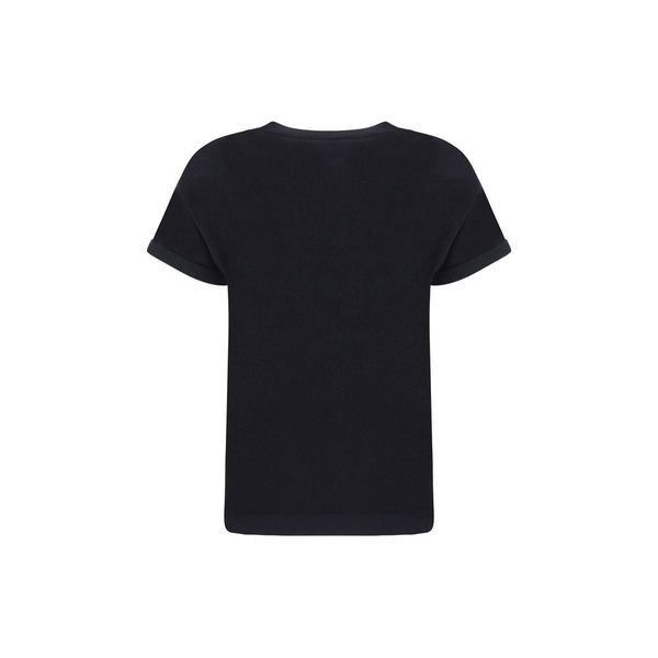 Black Nylon T-Shirt
