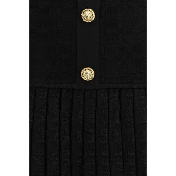 Black Viscose Cocktail Dress