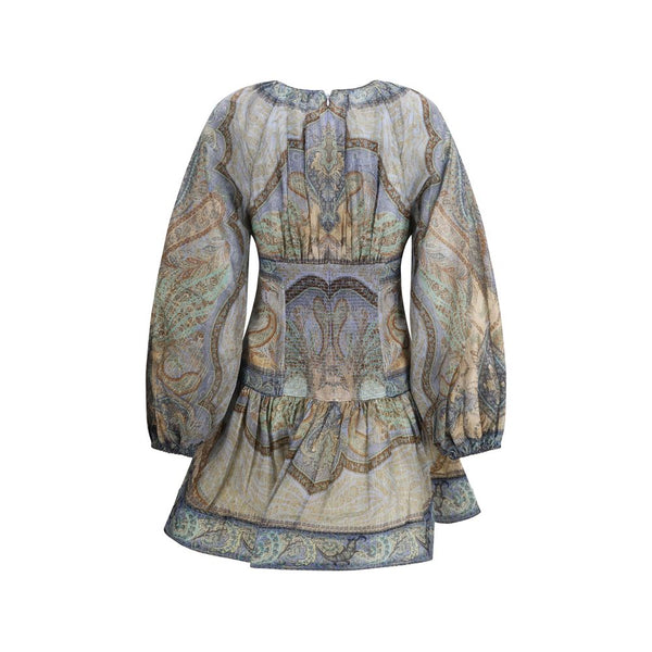 Multicolor Cotton Casual Dress