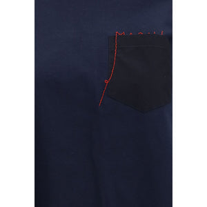 Blue Cotton T-Shirt