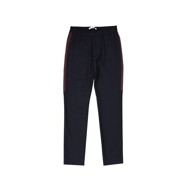Blue Wool Pants