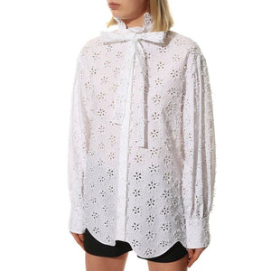 White Cotton Blouse