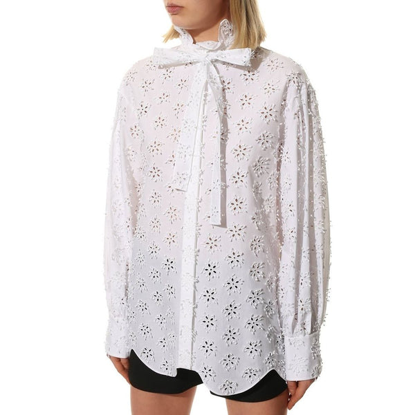 White Cotton Blouse