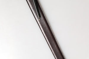 Men Brown Classic Leather Metal Buckle Belt