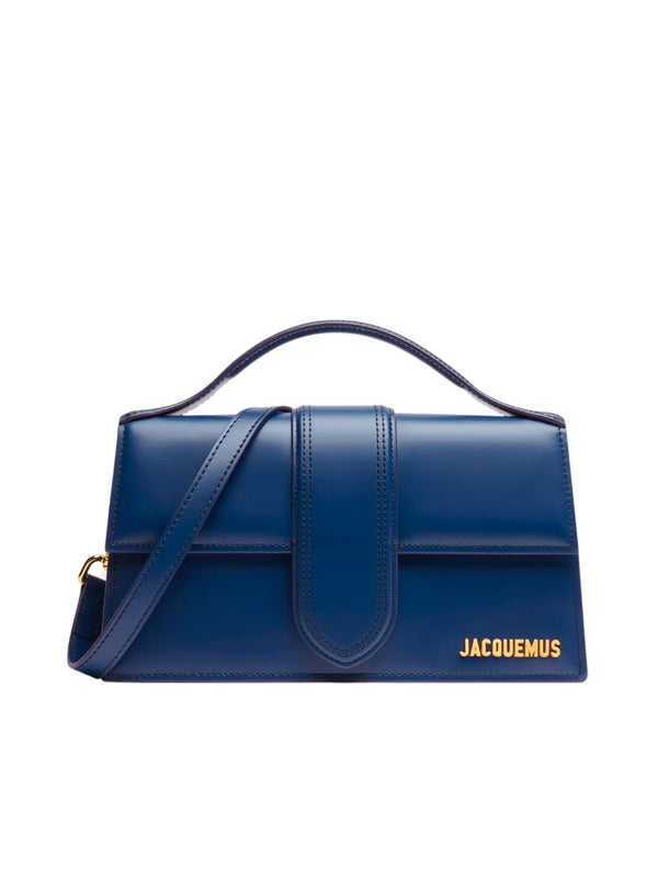 Dark NavyLeather Le Grand Bambino Handbag