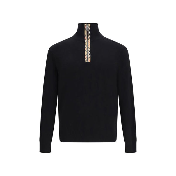 Black Wool Sweatshirt