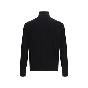 Black Wool Sweatshirt