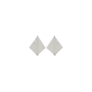 Silver Brass Earrings