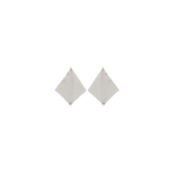 Silver Brass Earrings