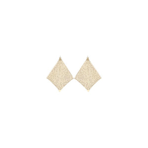 Gold Brass Earrings