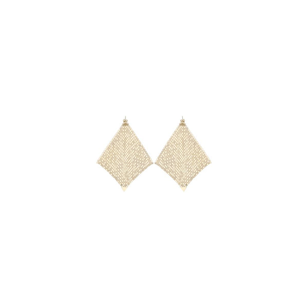 Gold Brass Earrings