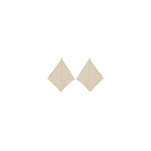 Gold Brass Earrings