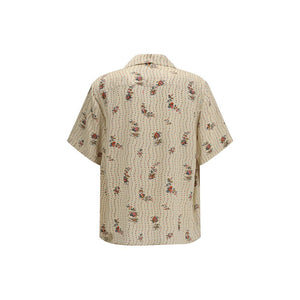 Multicolor Silk Pattern Shirt