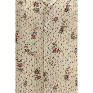 Multicolor Silk Pattern Shirt