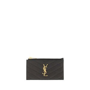 Black Calf Leather Bos Taurus Wallet