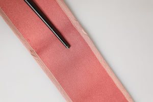 Pink Silk Satin Waist Women Cintura Belt