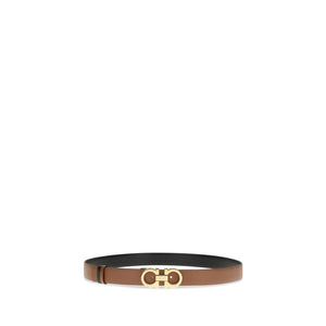 Beige Calf Leather Bos Taurus Regular Belt