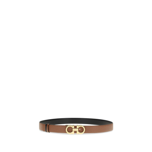 Beige Calf Leather Bos Taurus Regular Belt