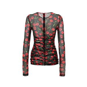Bicolor Polyamide Sweatshirt