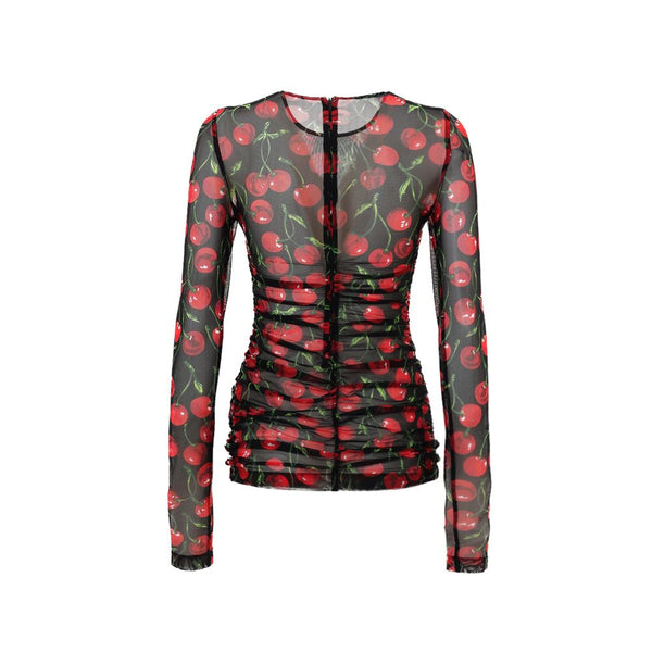 Bicolor Polyamide Sweatshirt