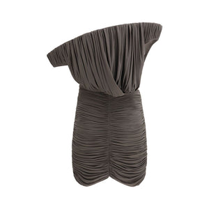 Brown Copper Casual Dress